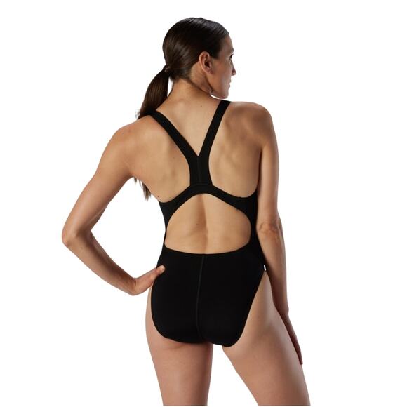 Women's Speedo Endurance Super Proback Solid One piece Black Swimsuit 6 / 32 - Picture 11 of 11